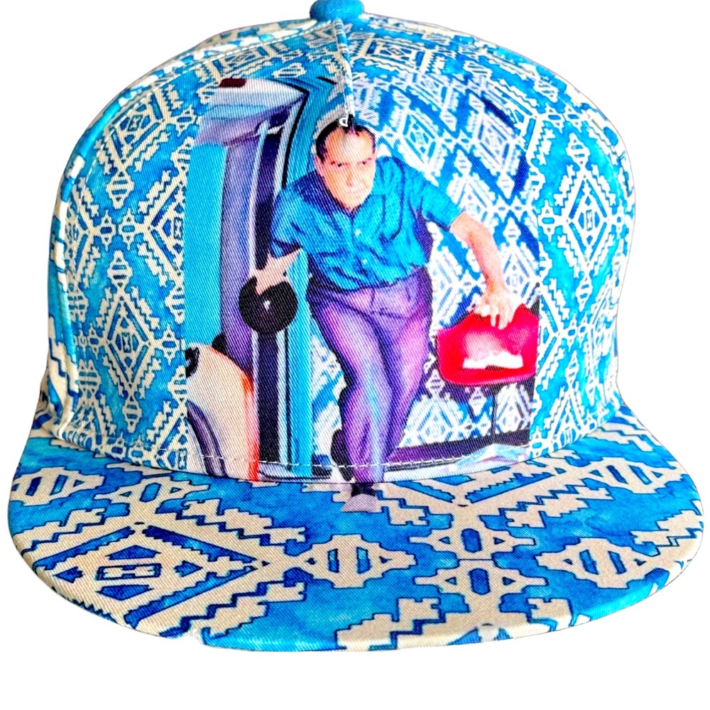 The Big Lebowski Richard Nixon Bowling Flat Bill Hat - The dude Abides Nixon Cap